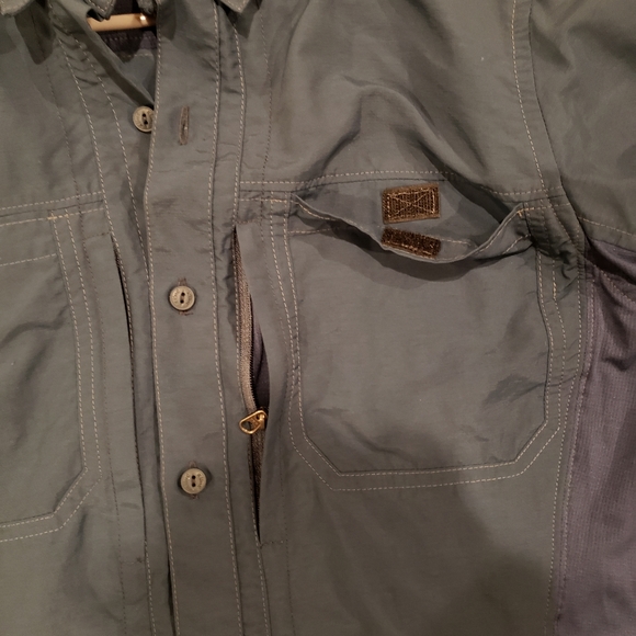 Kuhl Invoke L/S Button Up Pirate Blue, Size Small - Picture 7 of 11